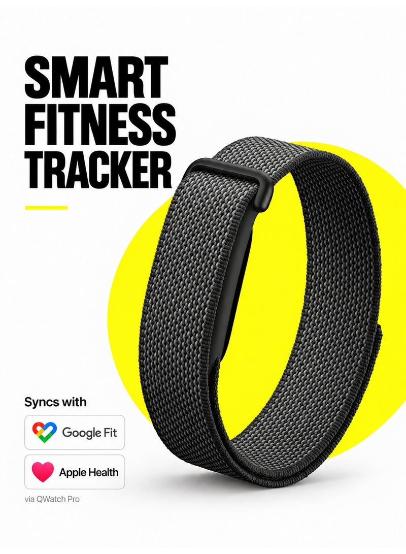 BASEMENT-1 Smart Fitness Tracker Band with 24/7 Heart Rate, Blood Oxygen & Sleep Tracking, 100+ Sports Modes, Up to 20-Day Battery, Supports Data Sync with Google Fit & Apple Health - Image 1