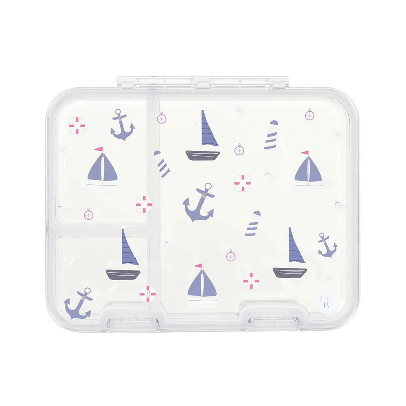 Little IA Sailor Tritan Snack Box - 3 Compartments