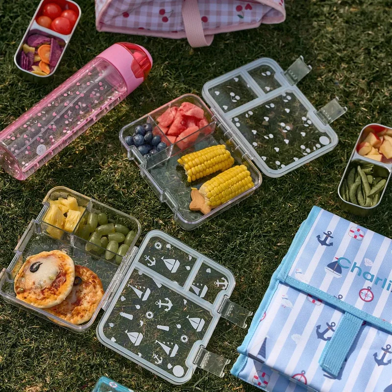 Little IA Sailor Tritan Snack Box - 3 Compartments