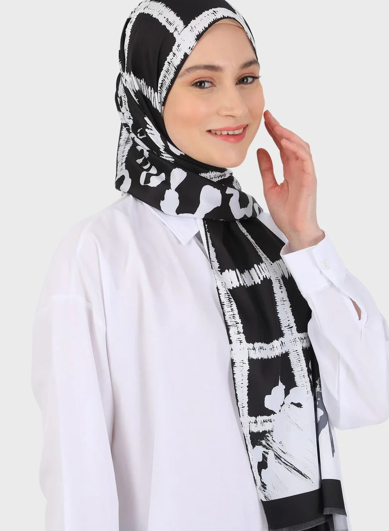 Tuva Shawl by Modanisa Lightweight Shawl