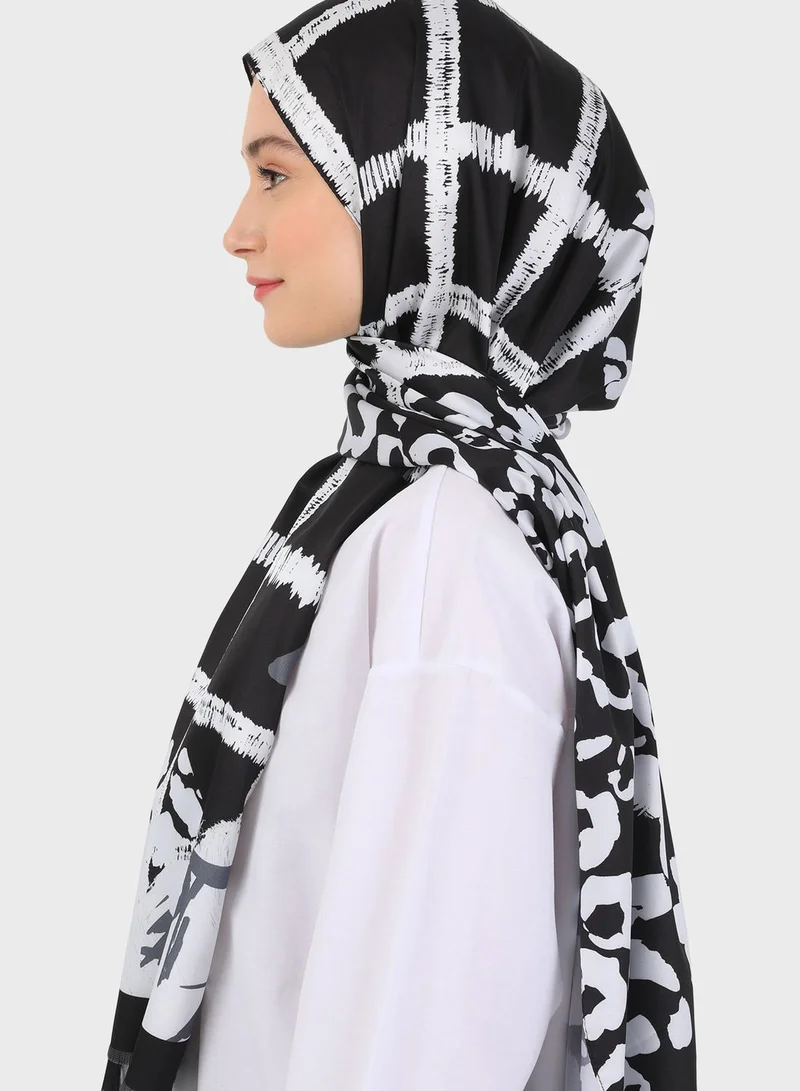 Tuva Shawl by Modanisa Lightweight Shawl