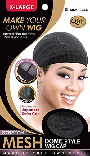 Qfitt (6 Pack) Qfitt - Mesh Dome Style Wig Cap Extra Large #5021 - Image 2
