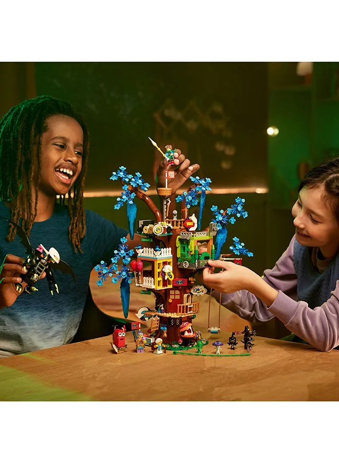 LEGO Dreamzzz Fantastical Tree House 71461 Building Toy Set; Features 3 Detailed Sections That Can Be Added To The Tree In 2 Ways; Gift For Kids Aged 9+ With Big Imaginations (1,257 Pieces)