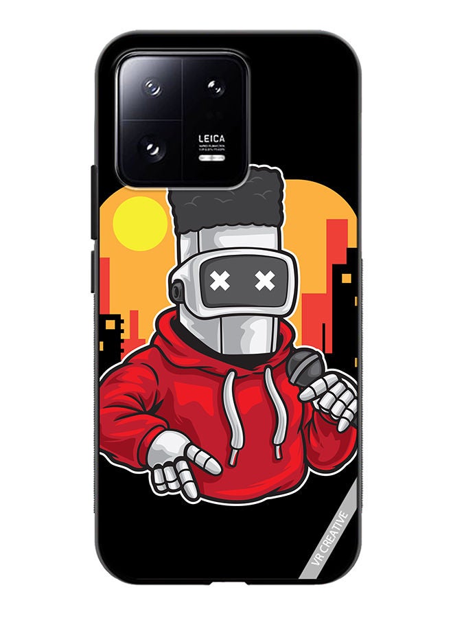 VR CREATIVE Protective Case Cover For Xiaomi 13 Robot Dancer Design Multicolour - Image 1