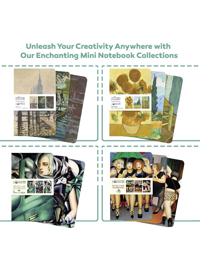 National Gallery: Monet Set of 3 Mini Notebooks  - Image 5