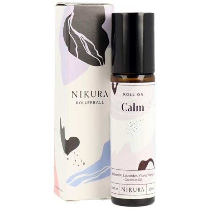 CALM ROLL ON ESSENTIAL OIL BLEND - 10ML | FOR SLEEP, RELAXING, AROMATHERAPY | USE ON SKIN, TEMPLES, PULSE POINTS, WRISTS, NECK