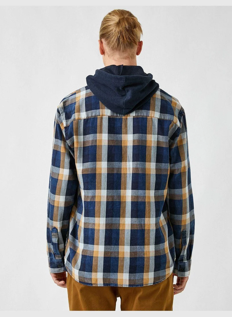 KOTON Check Shirt Cotton