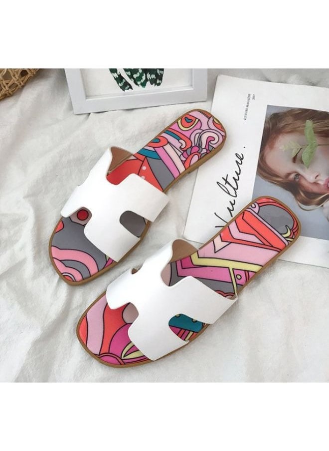 Rup Art - Simple Design comfy Flat Slippers For Women And Ladies Lightweight Rup Art - Image 1