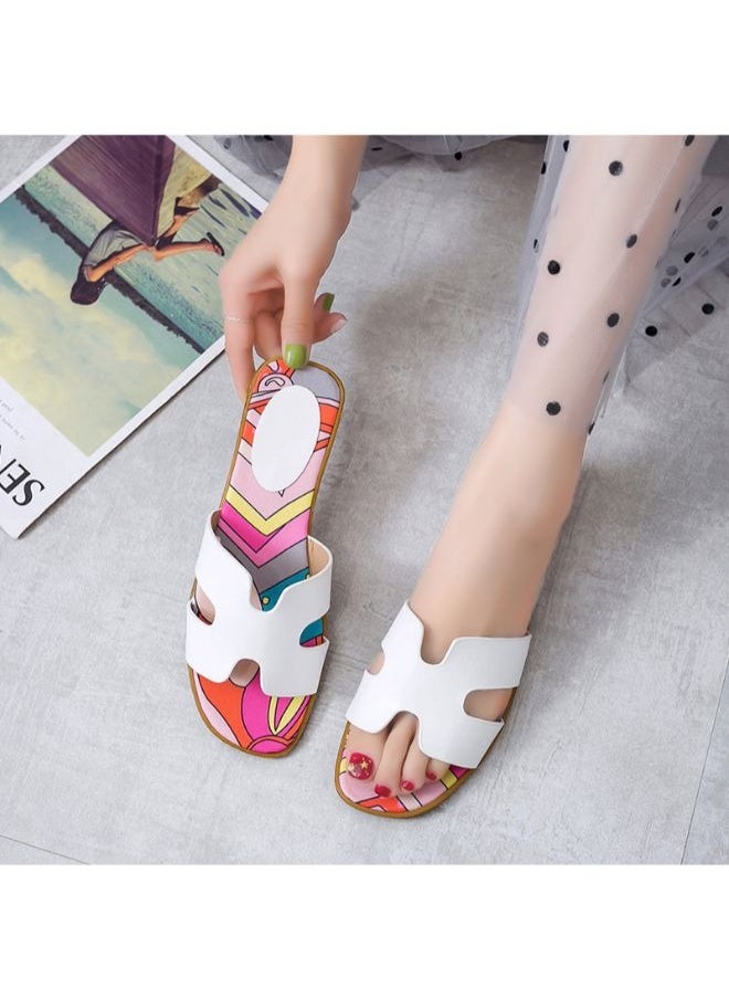 Rup Art - Simple Design comfy Flat Slippers For Women And Ladies Lightweight Rup Art - Image 1
