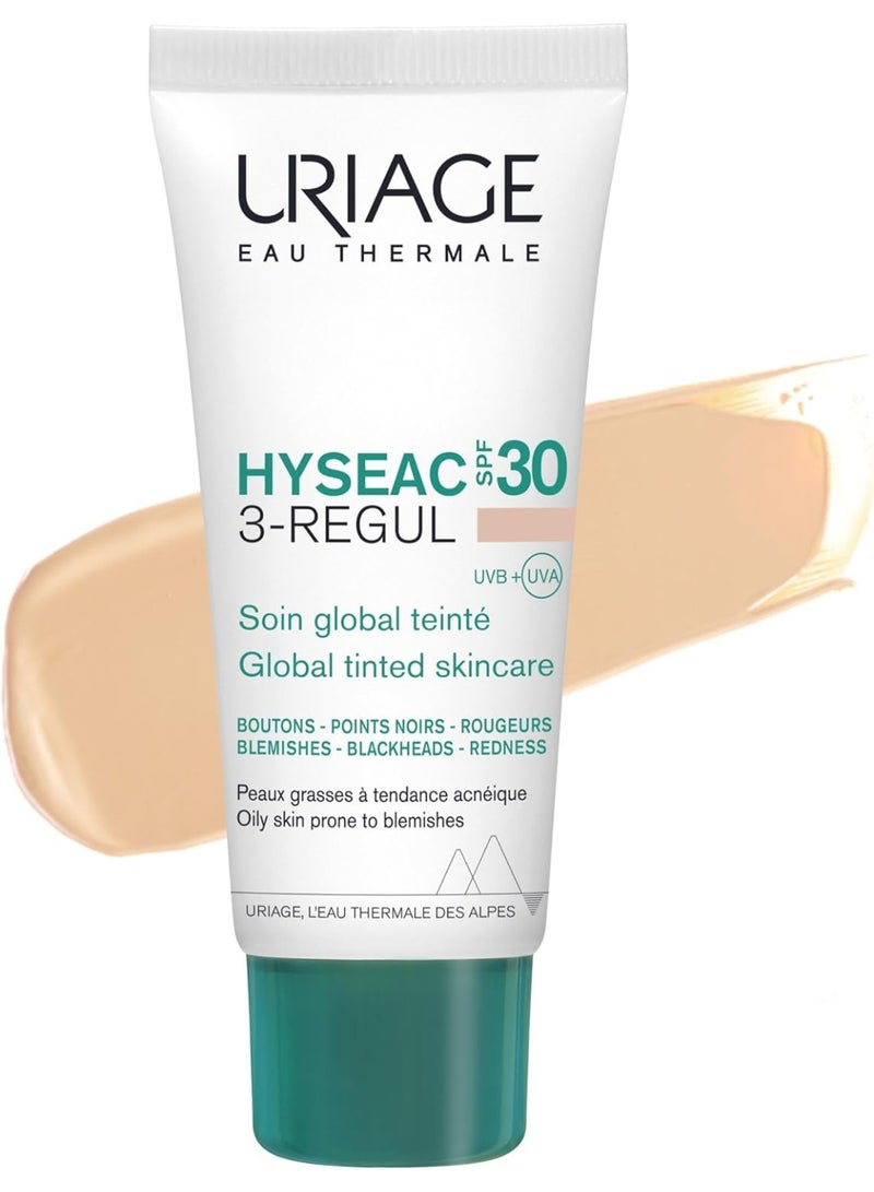 Uriage Hyséac 3-Regul Tinted Cream SPF30 40ml - Image 1