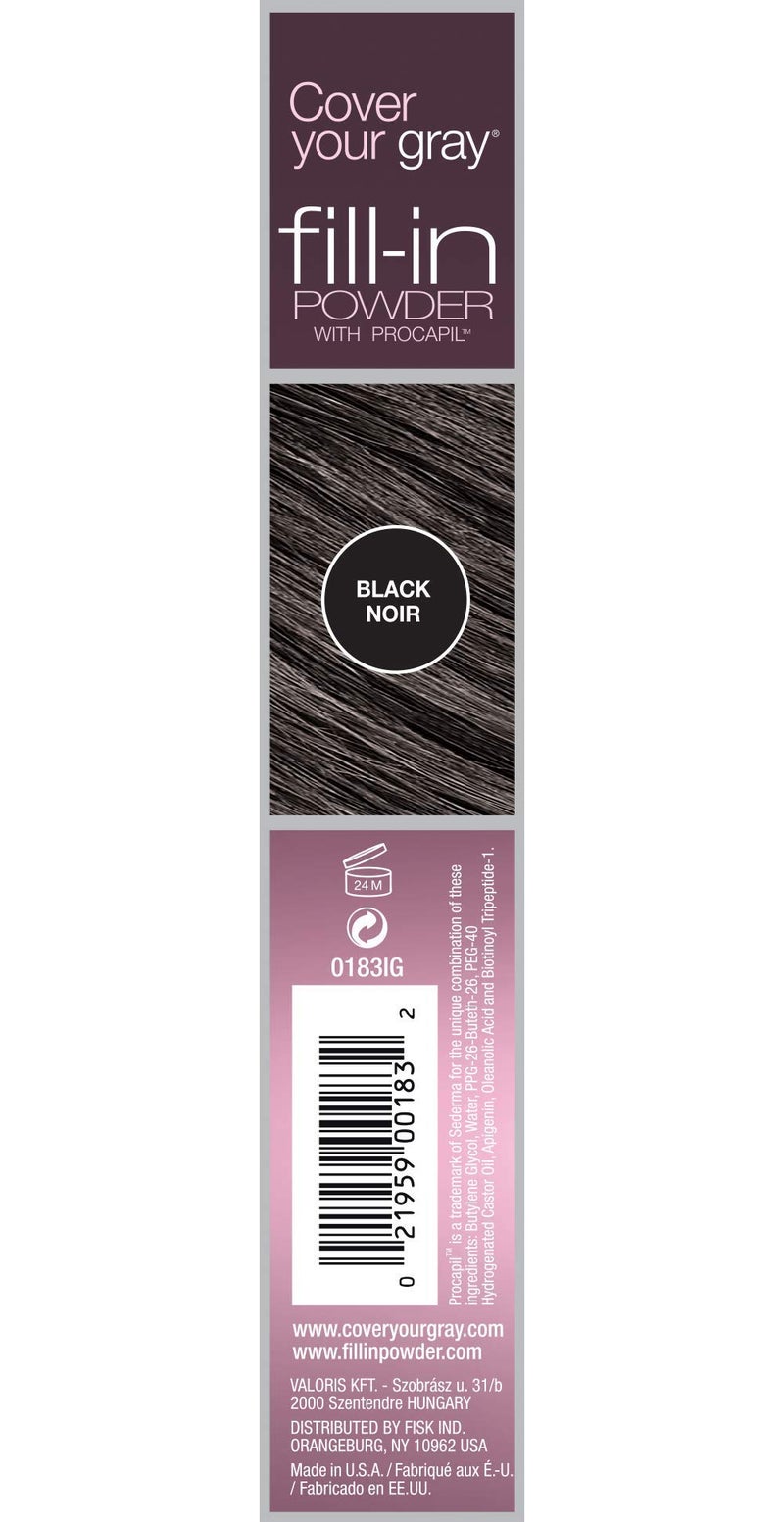 Cover Your Gray Fill In Powder - BlacK - Image 2