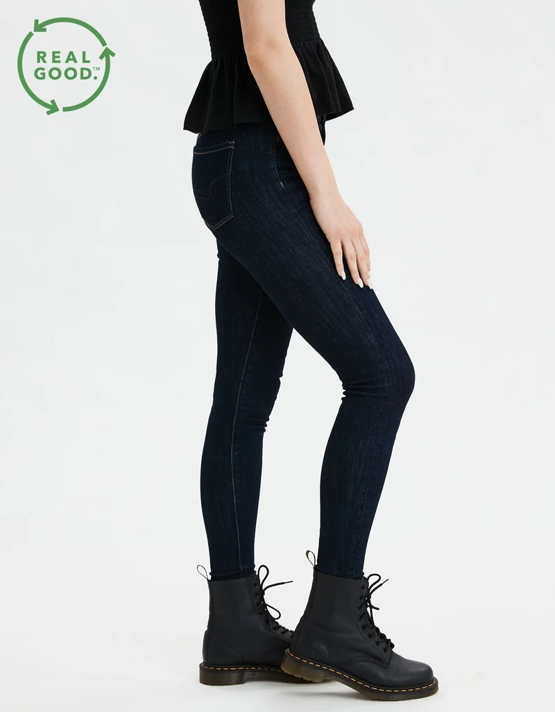 امريكان ايجل جينز ضيق عالي الخصر للمستوى التالي