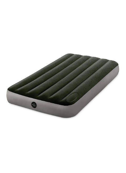 Downy Fiber-Tech Dura-Beam Twin Airbed Black and Grey 99 x 191 x 25 cm