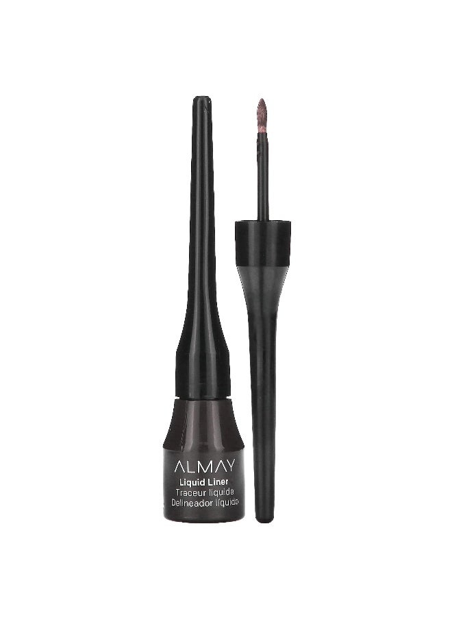 Almay Almay, Nice Ink, Liquid Eyeliner, 222 Brown, 0.1 fl oz (2.9 ml)  - Image 1