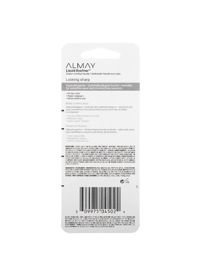 Almay Almay, Nice Ink, Liquid Eyeliner, 222 Brown, 0.1 fl oz (2.9 ml)  - Image 3