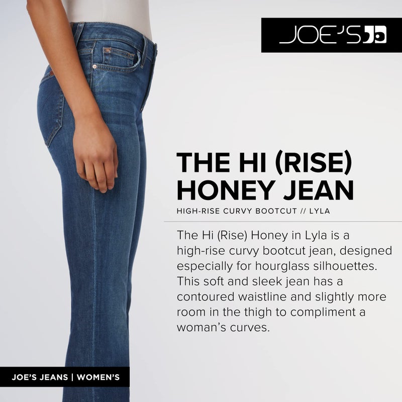Joe's Jeans Women's Honey Curvy Bootcut Jeans, Lyla, 23 - Image 3