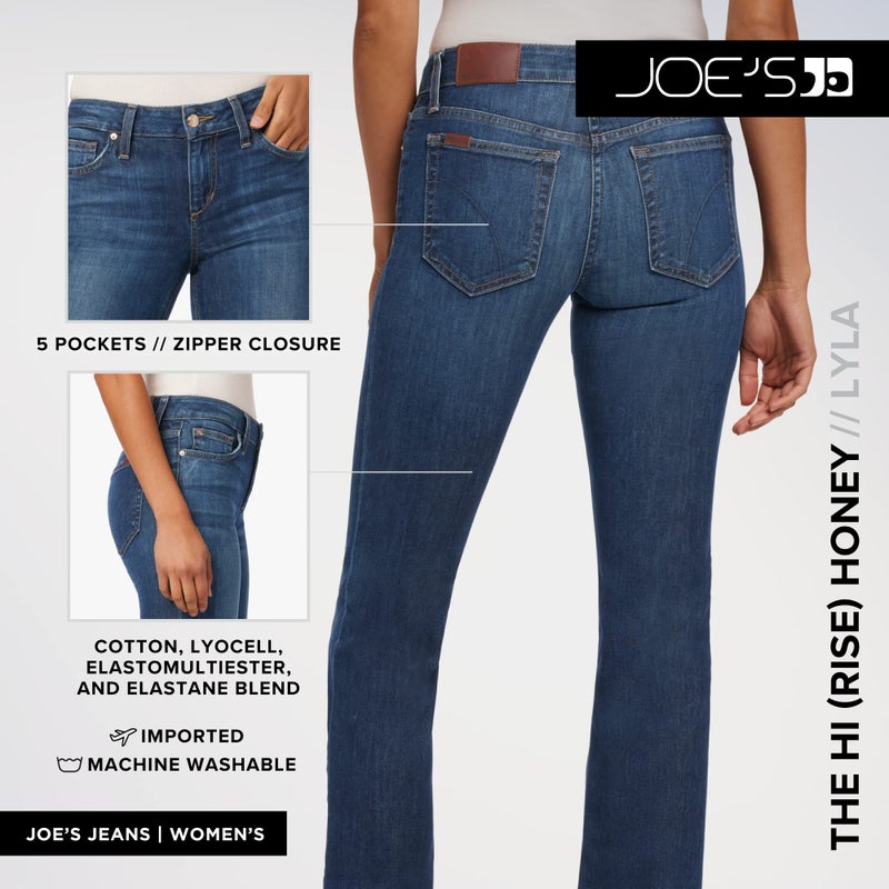 Joe's Jeans Women's Honey Curvy Bootcut Jeans, Lyla, 23 - Image 4