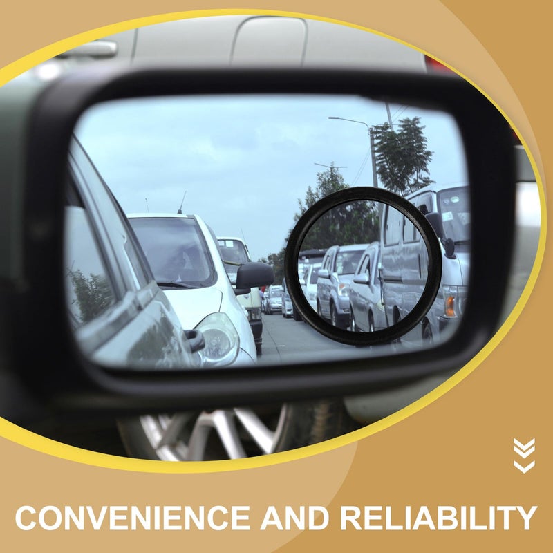 Universal Adjustable Car Side Rearview Blind Spot Mirrors Wide Angle Auxiliary Mirrors Enhanced Safety Easy Installation - Image 5
