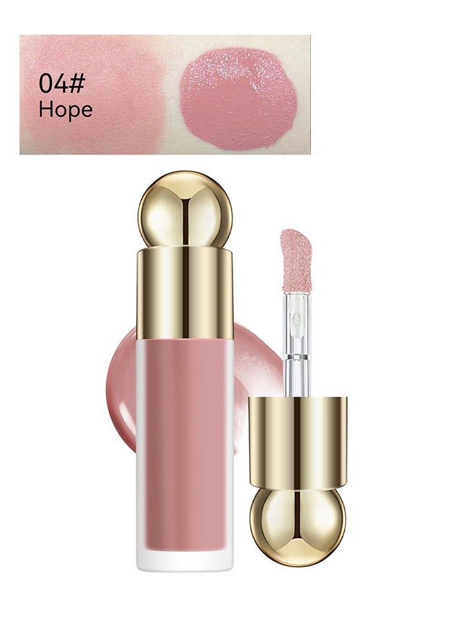 Julystar Velvet liquid blush,3 in 1 Cream Liquid, Blush&Lipstick&Eyeshadow, Moisturizing and Delicate Long Lasting Makeup Retention(04#Maiden) - Image 2