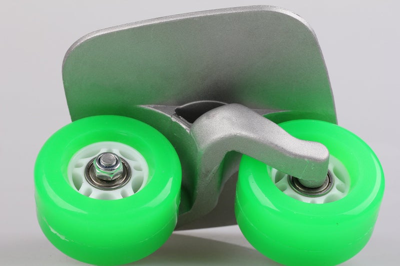 Jincao Green Portable Roller Road Drift Skates Plate Anti-Slip Board Aluminum Truck With Pu Wheels With Abec-7 608 Bearings - Image 4