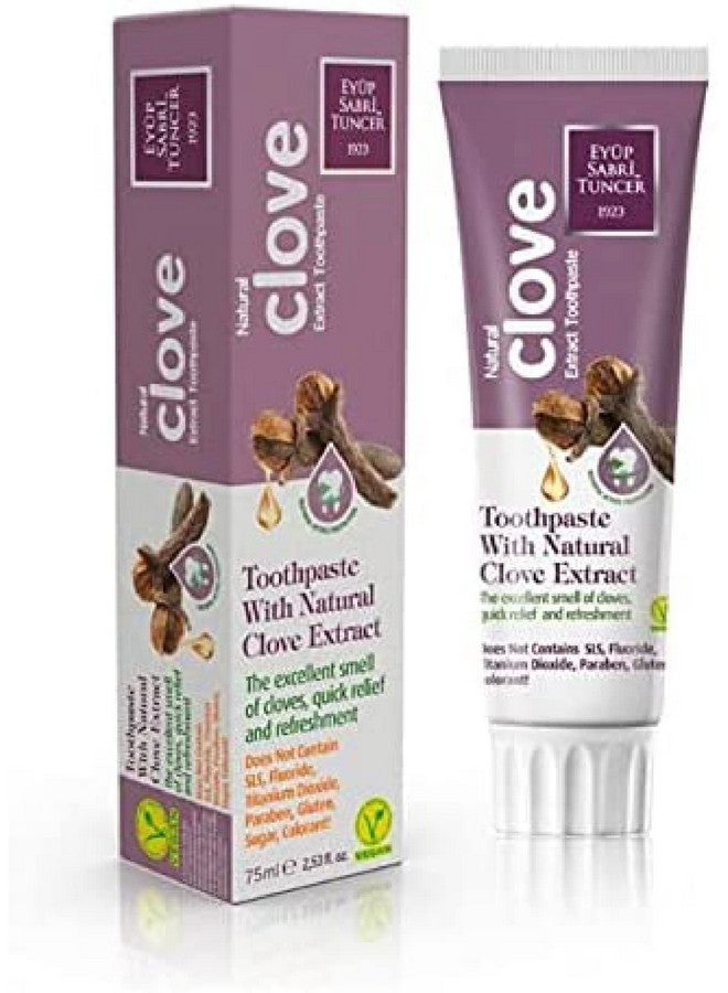 Est Eyup Sabri Tuncer-EST1923-Toothpaste Series (Natural Clove Oil, 75ml)  - Image 1