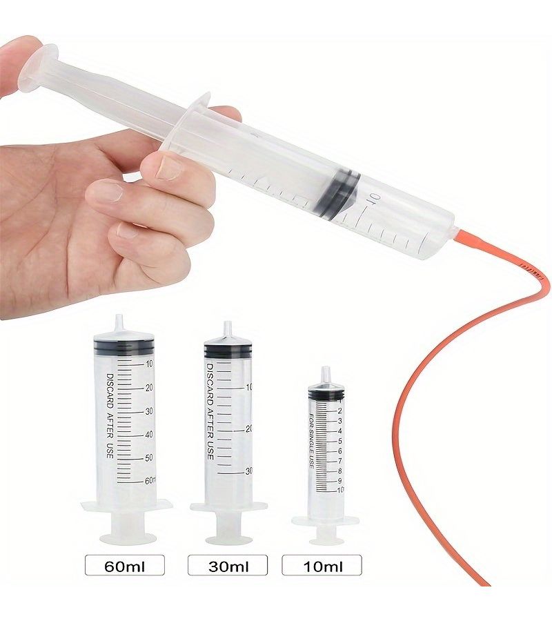 Small Animal Feeding Set With Red Rubber Tube For Newborns Sheep Goats - Image 3