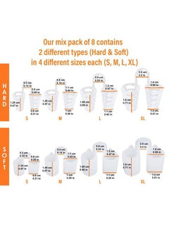 Mobi Lock Nose Vent Sinus Relief Dilator (Pack of 8 Various Sizes) - A Simple Solution for Nasal Snorers - Reusable Snoring Device to Enjoy a Peaceful Night's Sleep - by Mobi Lock  - Image 2