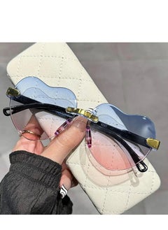 Gradient Lens Heart Shaped Sunglasses