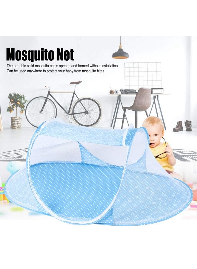 Tefola Baby Mosquito Net,Folding Crib Netting Baby Bedding Portable for Children Summer Supplies - Image 2