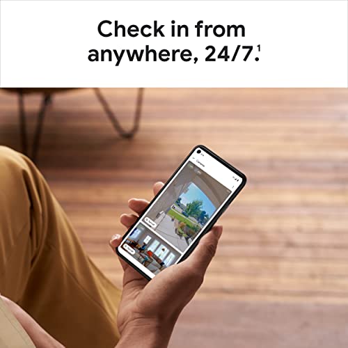 Google جرس باب جوجل ناست (بطارية) كاميرا جرس باب لاسلكية - جرس باب فيديو - ثلجي - Image 3