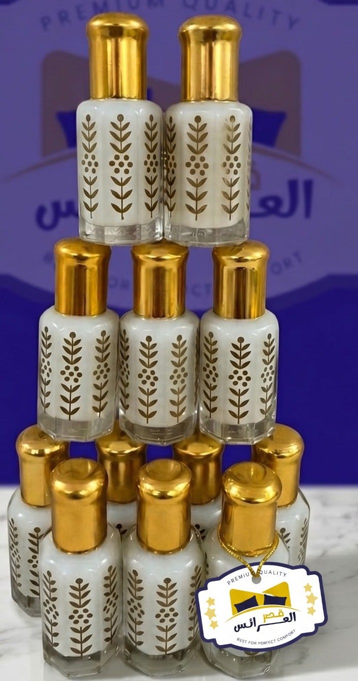 مسك ابيض 6مل 10 عبوات