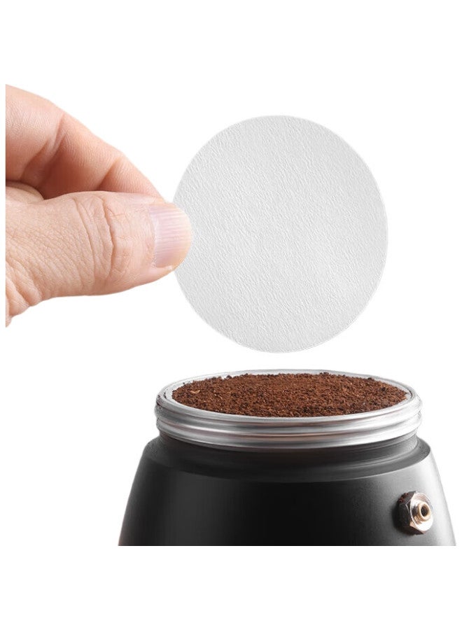 Cliton Italian Coffee Machine Round Handle Coffee Filter Paper, Coffee Filter Paper Coffee Filter Disc 58Mm-100 Sheets - Image 3