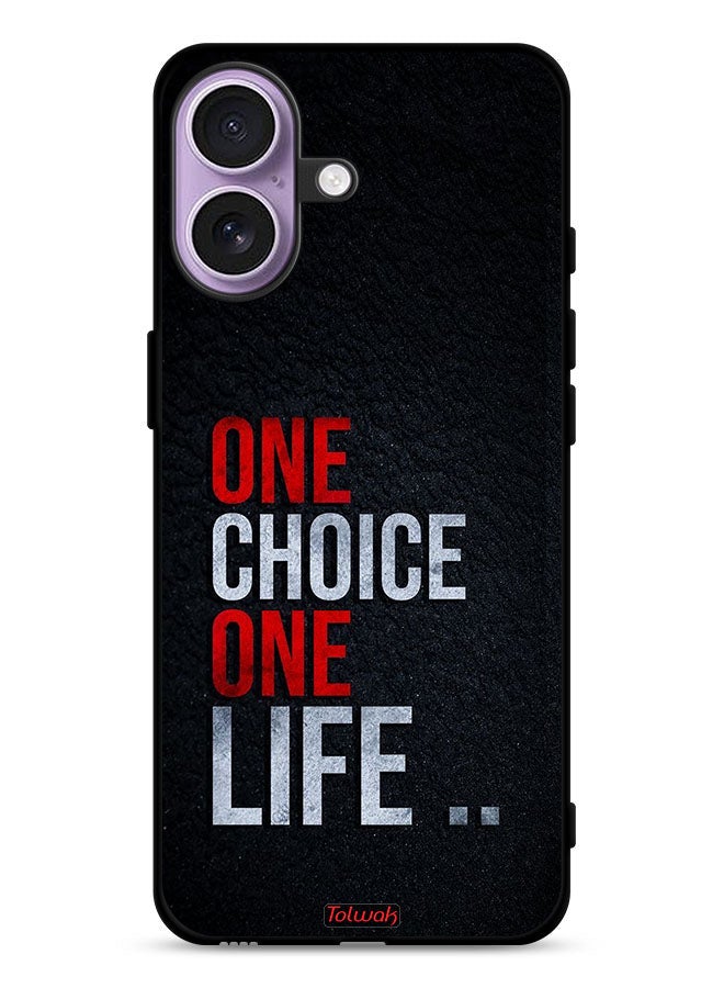 Tolwak Apple iPhone 17 Protective Case Cover One Choice One Life - Image 1