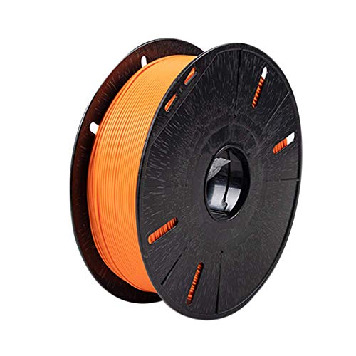 Tesseract Premium TPU 1.75mm 3D Printing Filament | Dimensional Accuracy +/- 0.03mm | Compatible with Most FDM Printers | 1 KG 3D Printer Filament - TPU Orange (Quantity 1) - Image 1