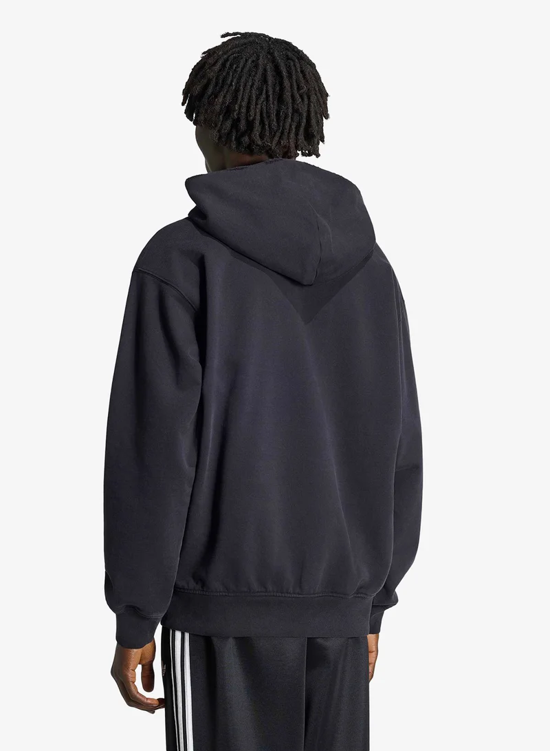 Adidas Originals BLACK Elevated Graphic Hoodie for Men | Best Price UAE