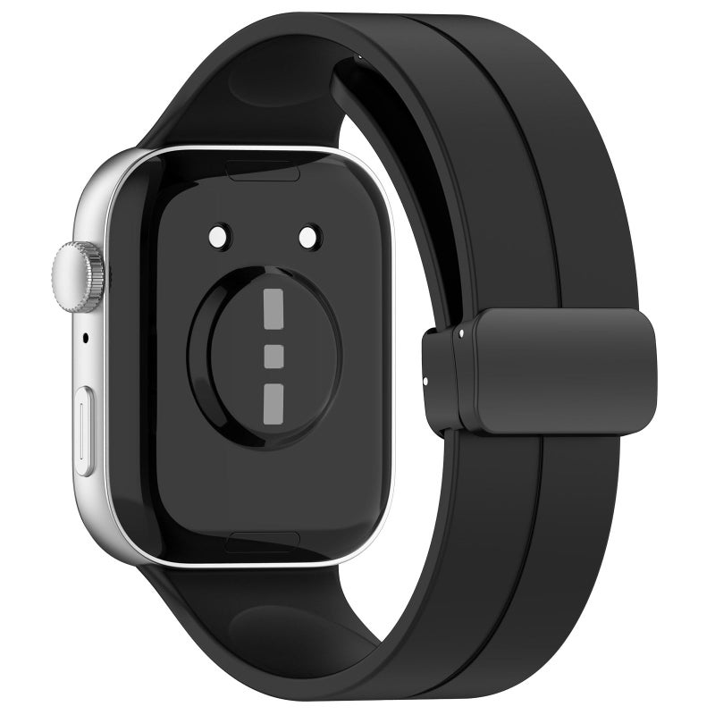 LOKEKE Silicone Replacement Strap Compatible with Huawei Watch Fit 3 – Smartwatch Wristband (Black) - Image 2