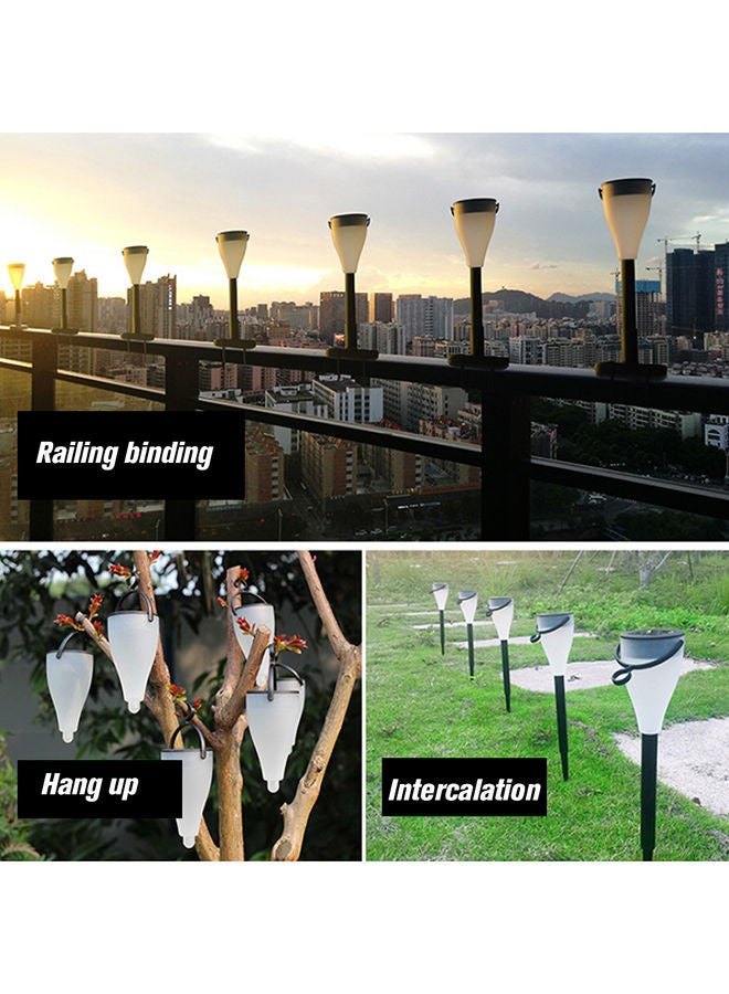 NIBEMINENT 7-Piece Outdoor Solar Landscape Light Set Multicolour 0.12kg - Image 3