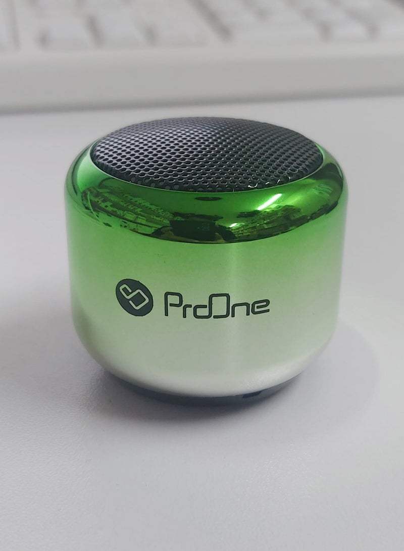 ProOne ProOne PSB4320N PORTABLE WIRELESS BLUETOOTH MINI SPEAKER, Super-Portable Small Bluetooth Speaker, Up to10M Bluetooth Range  - Image 1
