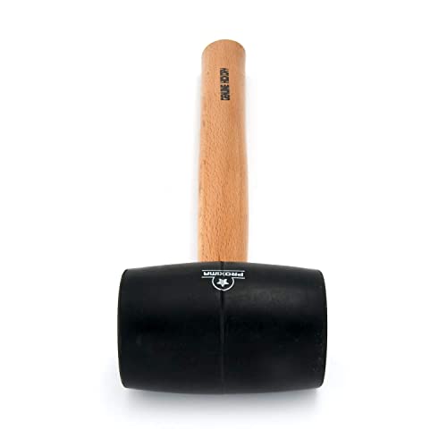 Proxima Rubber Mallet With Hickory Handle (Head Weight :453 gram, Handle Length : 14") - Image 3