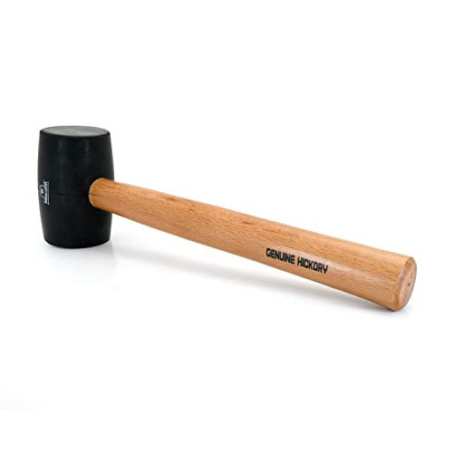 Proxima Rubber Mallet With Hickory Handle (Head Weight :453 gram, Handle Length : 14") - Image 4