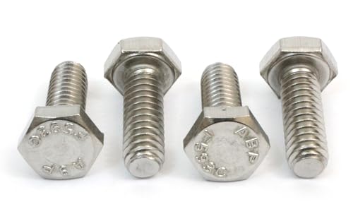 Bolt Dropper 1/4" x 3/4" Stainless Steel Hex Bolts, (100pcs), 18-8 (304) S/S, by Bolt Dropper. - Image 4