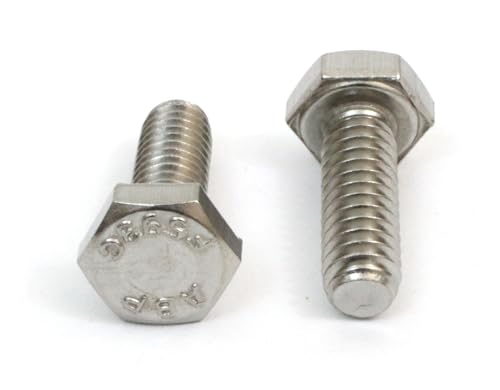 Bolt Dropper 1/4" x 3/4" Stainless Steel Hex Bolts, (100pcs), 18-8 (304) S/S, by Bolt Dropper. - Image 3