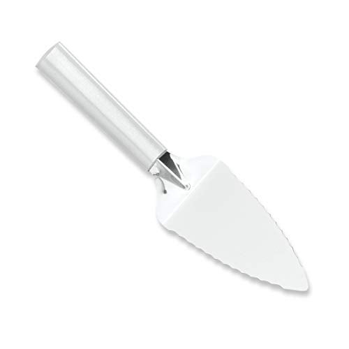 Rada Cutlery Serrated Pie Server, Made in USA, Silver Handle - Image 1