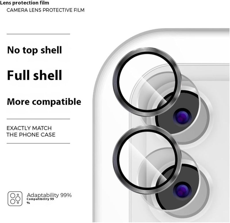 No Border Tempered Glass Camera Lens Protector Anti Scratch Shockproof Cover - Image 3
