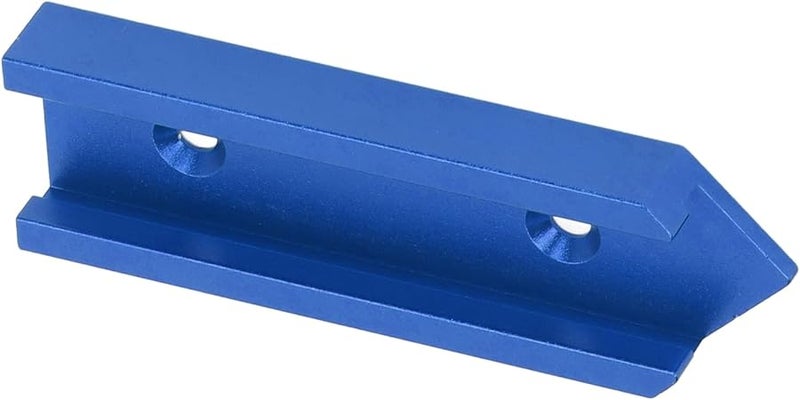 Blue Aluminum Alloy T Track Connector 4Pcs 100mm Length Universal Woodworking Table Saw - Image 5