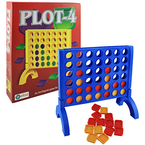 EKTA Plot-4 Board Game for Family (Multicolour), All Age, Multicolor - Image 1