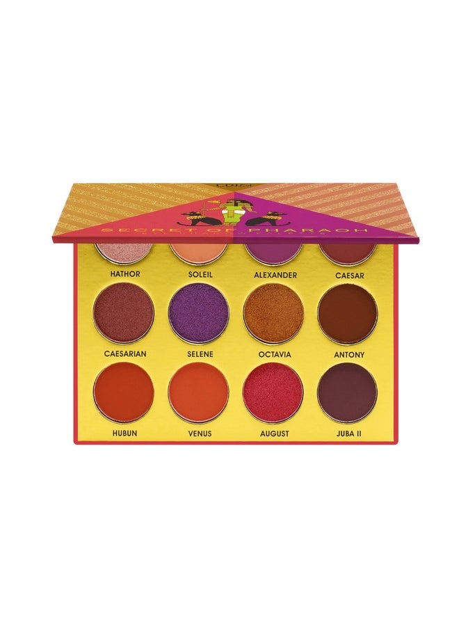 EBIN NEW YORK Cleopatra'S Love Secret Of Pharaoh Eyeshadow Palette Highly Pigmented And Blendable Cruelty Free Long Lasting Matte & Shimmer  - Image 3