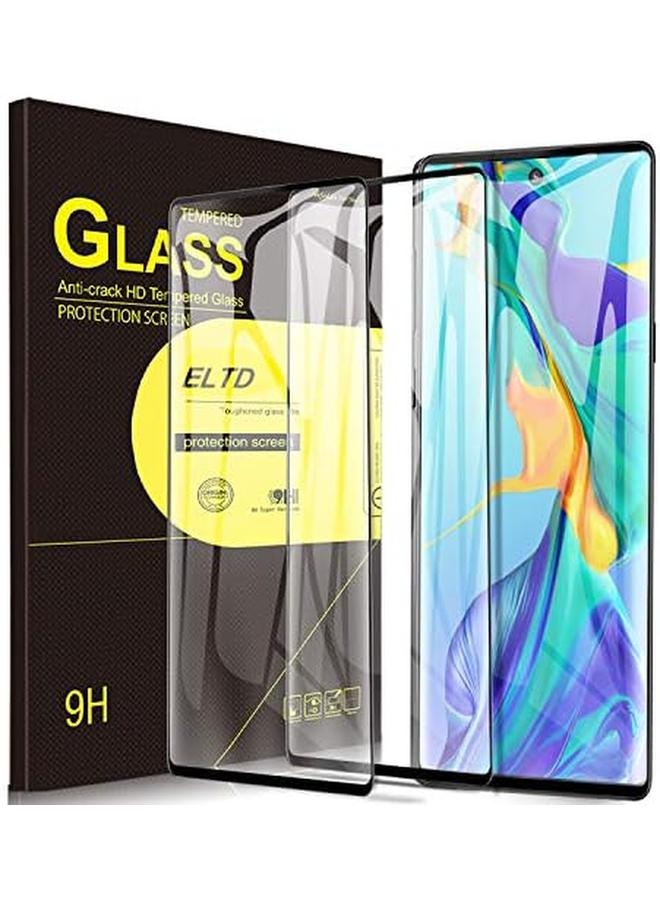 erorex 【2Pack】 Screen Protector For Samsung Galaxy Note 10 Plus Easy Installation Bubble Free Anti Scratch Tempered Glass Protectors For Samsung Galaxy Note 10 Plus Clear  - Image 2