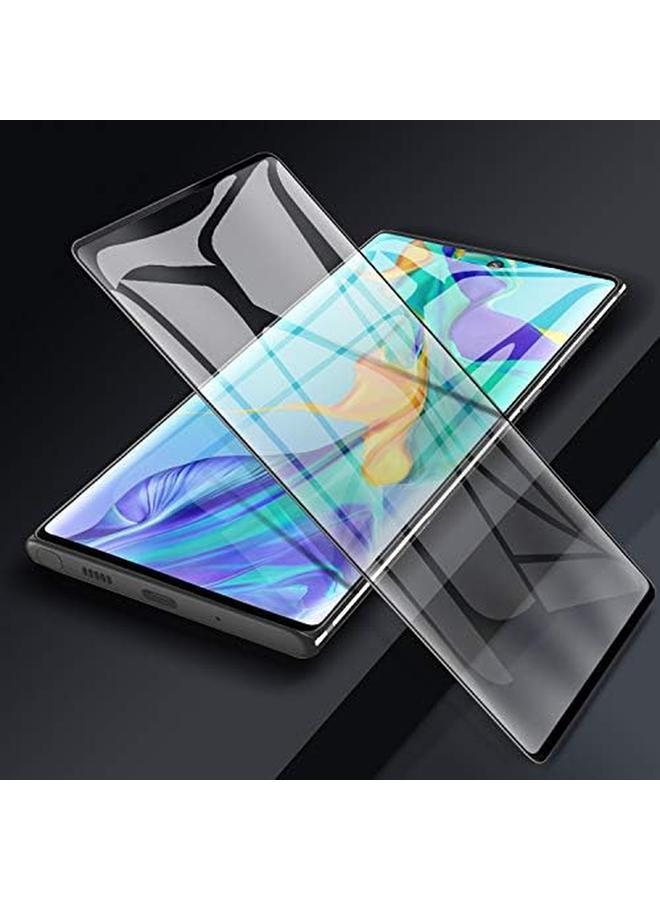 erorex 【2Pack】 Screen Protector For Samsung Galaxy Note 10 Plus Easy Installation Bubble Free Anti Scratch Tempered Glass Protectors For Samsung Galaxy Note 10 Plus Clear  - Image 4