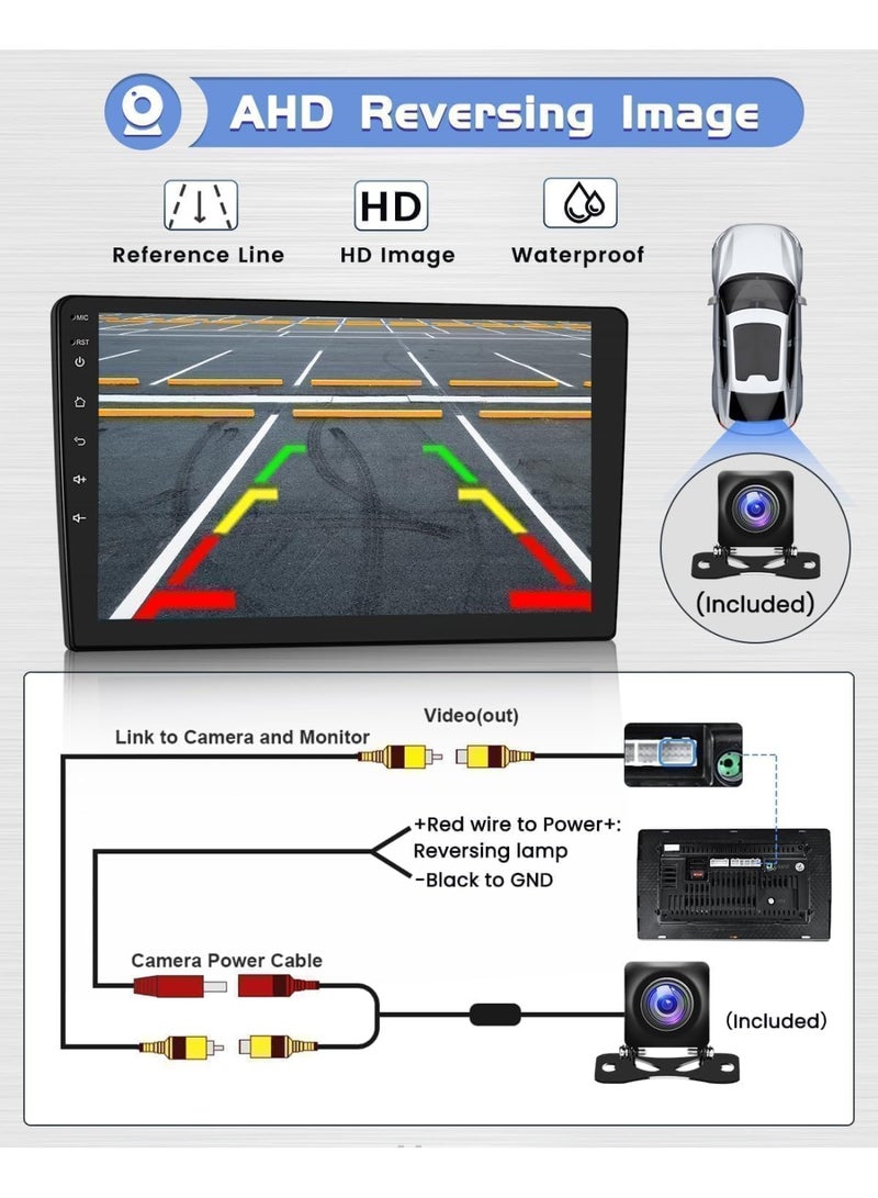 SHEZA STAR Android Car Stereo for Kia Morning Picanto 2011-2015 1GB RAM 32GB ROM M-Link Wi-Fi BT, Radio GPS, 9 Inch IPS Touch Screen with AHD Camera Included - Image 3